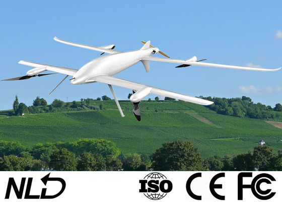 VTOL Industrial 10KG 10H Wingspan 3740mm UAV Drone Hybrid System