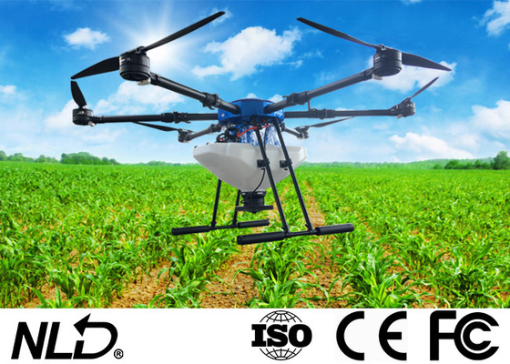 6 Rotors Agriculture Fertilizer Drone 2000m For Spraying